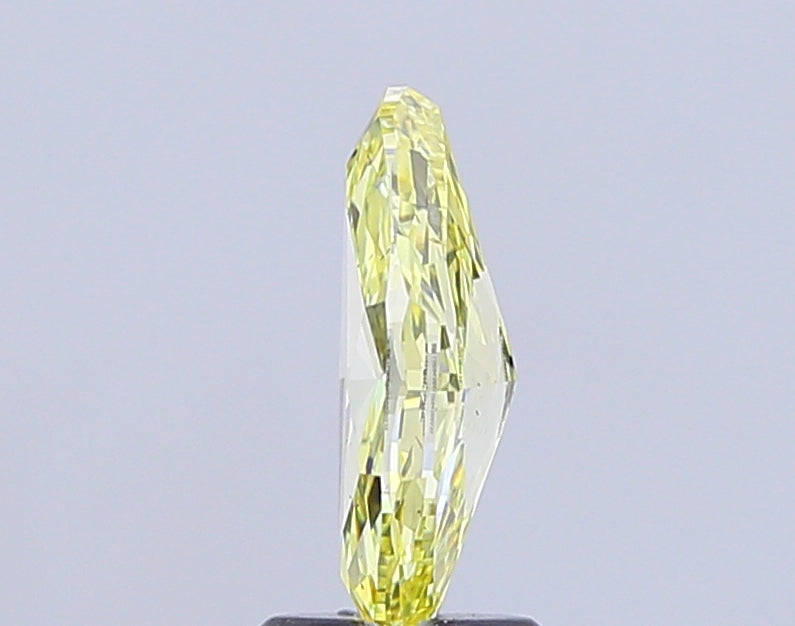 marquise cut 1.53 ct igi certified fancy yellow diamond – finora jewelry