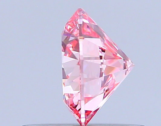 Round 0.71 Ct International Gemological Institute Certified Fancy Intense Pink Diamond – Finora Jewelry