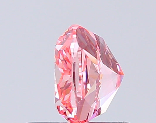 Cushion Cut 1.00 Ct IGI Certified Fancy Vivid Pink Diamond – Finora Jewelry
