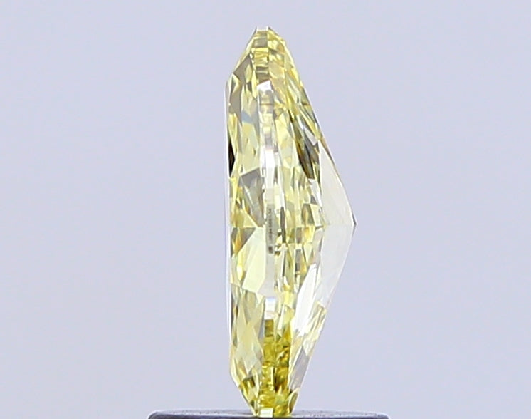 marquise cut 1.10 ct igi certified fancy yellow diamond – finora jewelry