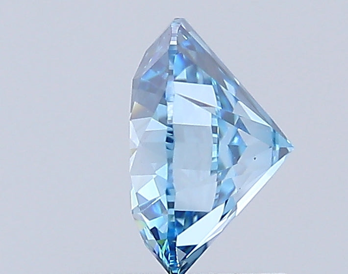 round cut diamond 1.08 ct igi certified fancy vivid blue diamond – finora jewelry