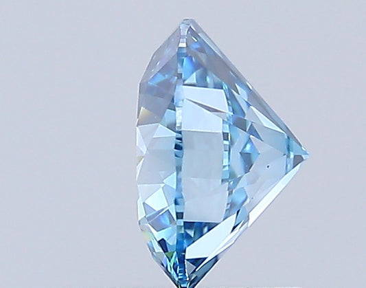 Round Cut Diamond 1.08 Ct IGI Certified Fancy Vivid Blue Diamond – Finora Jewelry