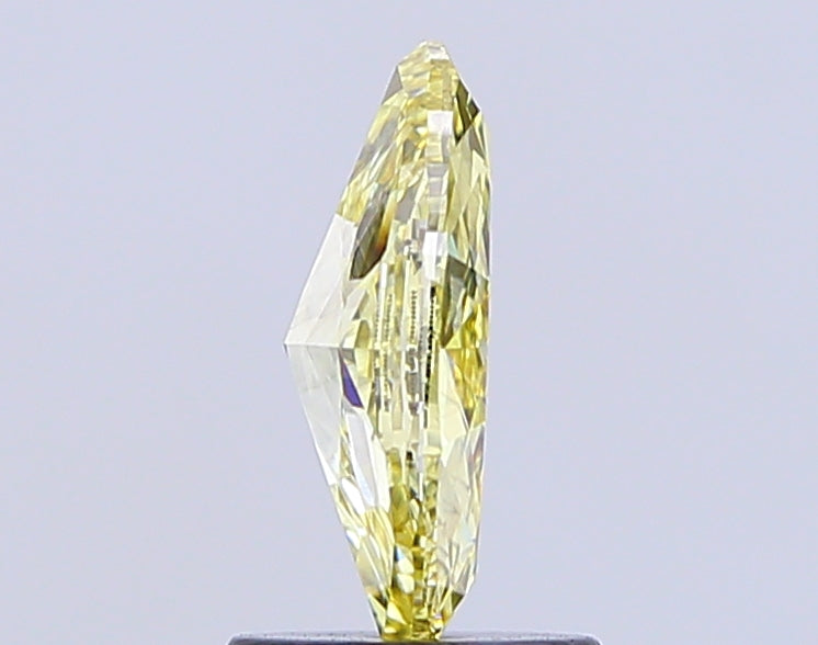 marquise cut 1.10 ct igi certified fancy yellow diamond – finora jewelry