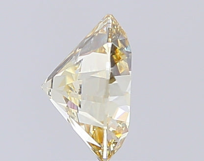 Round Cut Diamond 1.52 Ct IGI Certified Fancy Light Yellow Diamond – Finora Jewelry