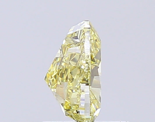 Heart Cut 1.34 Ct IGI Certified Fancy Vivid Yellow Diamond – Finora Jewelry
