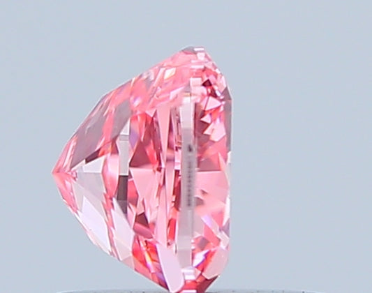 Cushion 0.77 Ct International Gemological Institute Certified Fancy Vivid Pink Diamond – Finora Jewelry