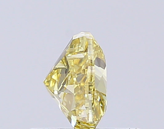 Heart Cut 0.65 Ct IGI Certified Fancy Intense Yellow Diamond – Finora Jewelry