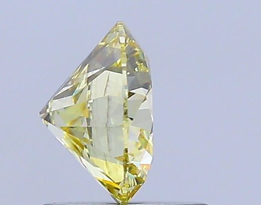 Round Cut Diamond 1.09 Ct IGI Certified Fancy Light Yellow Diamond – Finora Jewelry