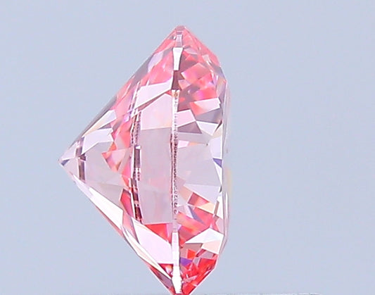 Round 0.81 Ct IGI Certified Fancy Vivid Pink Diamond – Finora Jewelry