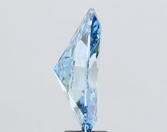 Oval Cut 6.01 Ct IGI Certified Fancy Vivid Blue Diamond – Finora Jewelry