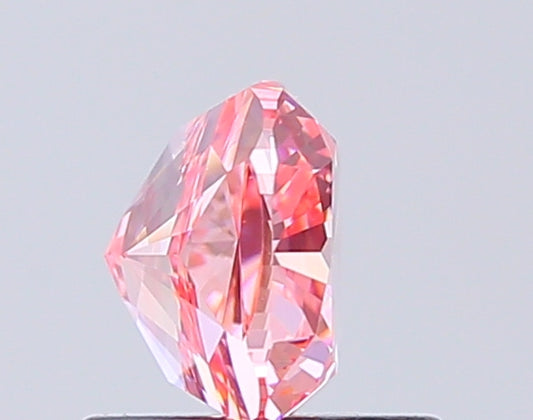 Cushion Cut 1.00 Ct IGI Certified Fancy Vivid Pink Diamond – Finora Jewelry