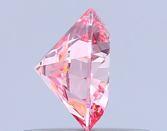Round 0.71 Ct International Gemological Institute Certified Fancy Intense Pink Diamond – Finora Jewelry