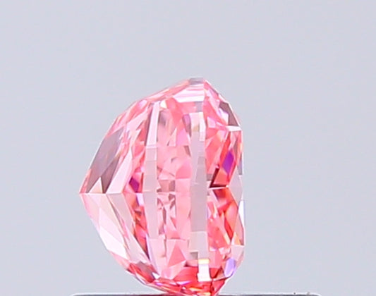 Cushion Cut 1.04ct IGI Certified Fancy Vivid Pink Diamond – Finora Jewelry