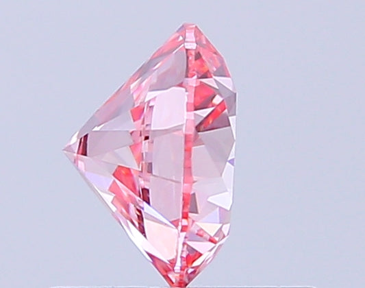 Round 0.83 Ct IGI Certified Fancy Vivid Pink Diamond – Finora Jewelry