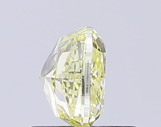Cushion Cut 1.00ct IGI Certified Fancy Intense Yellow Diamond – Finora Jewelry