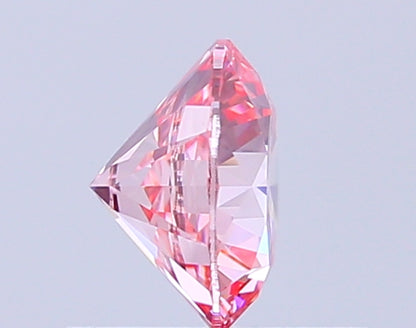 Round 0.71 Ct International Gemological Institute Certified Fancy Vivid Pink Diamond – Finora Jewelry