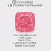 Cushion 1.24 Ct International Gemological Institute Certified Fancy Vivid Pink Diamond – Finora Jewelry