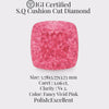 Cushion 1.06 Ct International Gemological Institute Certified Fancy Vivid Pink Diamond – Finora Jewelry