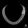 Iced-Out Moissanite Cuban Link Chain Necklace – Luxury Hip Hop Jewelry | Finora Jewelry