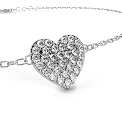 Amira Petite Heart Diamond Bracelet – Finora Jewelry