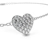 Amira Petite Heart Diamond Bracelet – Finora Jewelry