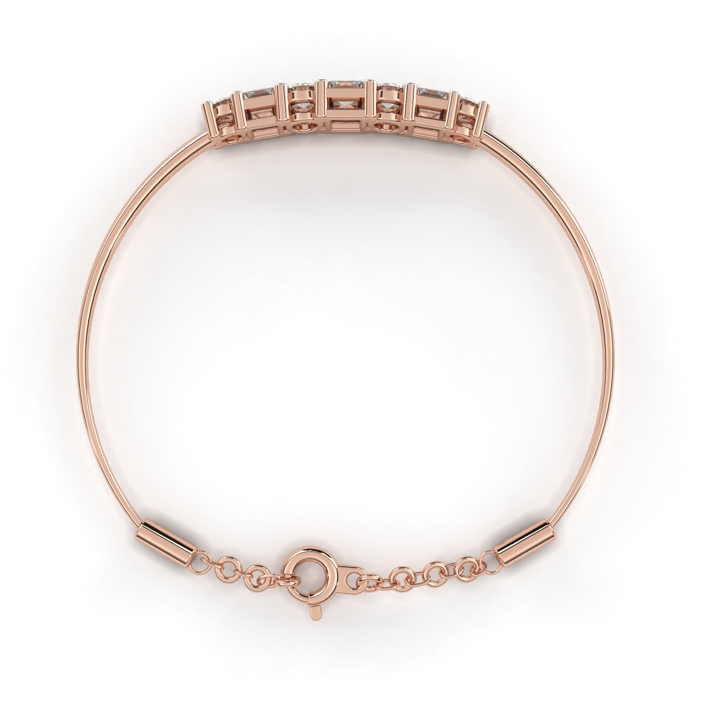 astra mixed-cut diamond bolo bracelet – finora jewelry