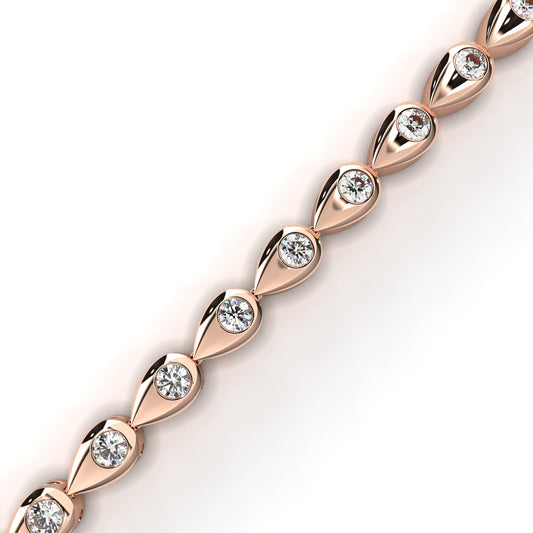 Seria Petite Diamond Bangle Bracelet – Finora Jewelry