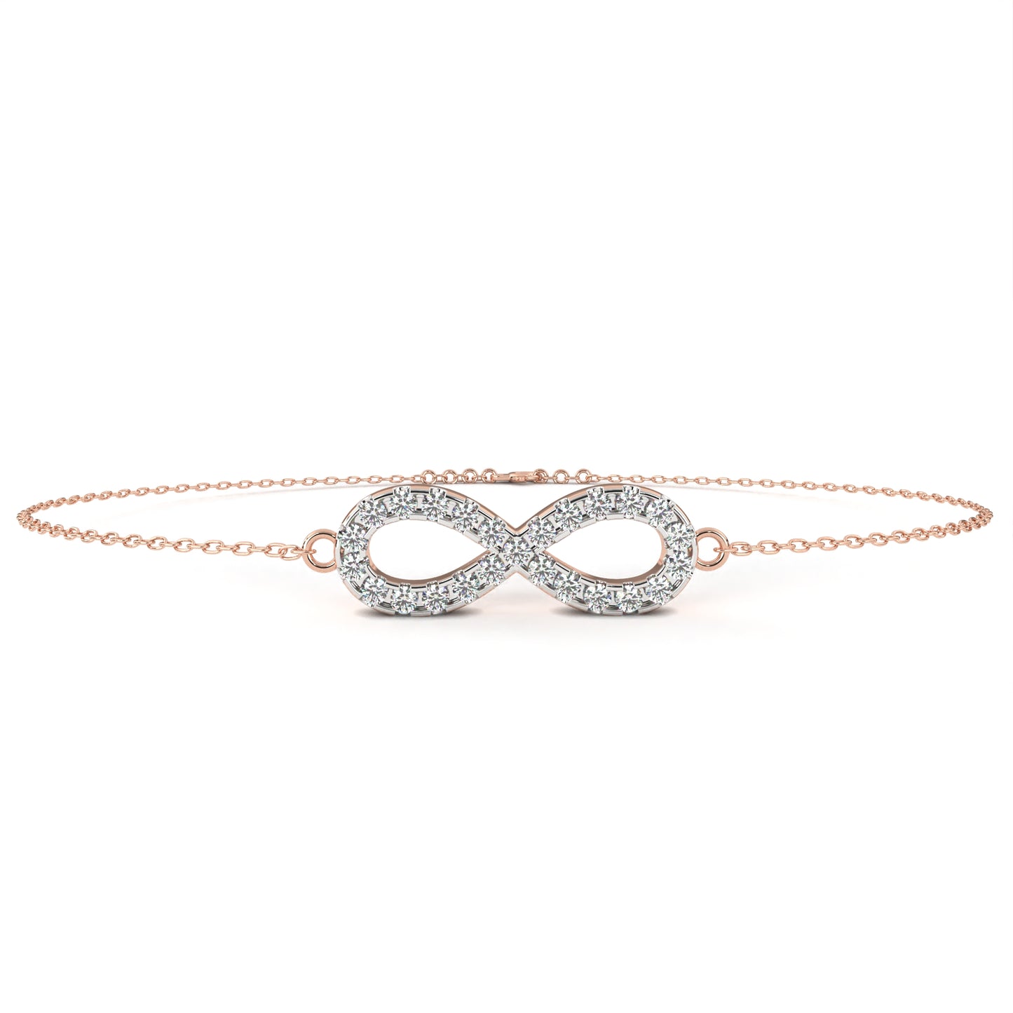 avela petite infinity diamond bracelet – finora jewelry