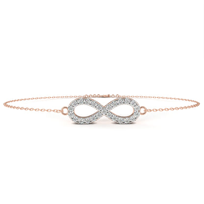 Avela Petite Infinity Diamond Bracelet – Finora Jewelry