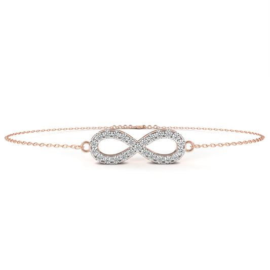 Avela Petite Infinity Diamond Bracelet – Finora Jewelry