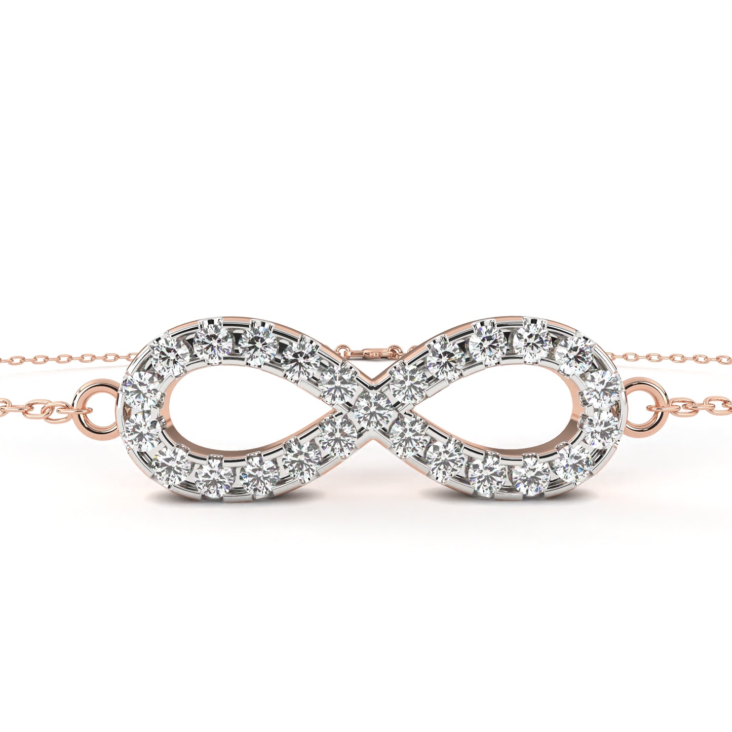 avela petite infinity diamond bracelet – finora jewelry