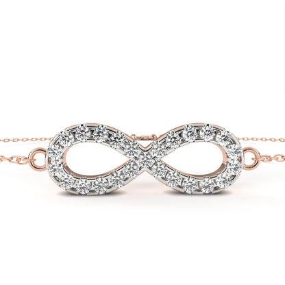 Avela Petite Infinity Diamond Bracelet – Finora Jewelry
