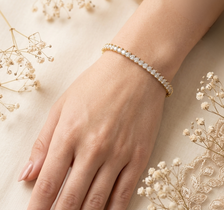 aria baguette diamond cuff bracelet – finora jewelry
