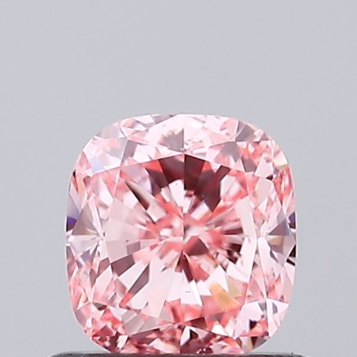 Cushion Cut 0.78 Ct IGI Certified Fancy Vivid Pink Diamond – Finora Jewelry