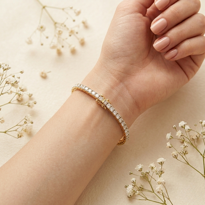 Celestia Classic Diamond Tennis Bracelet – Finora Jewelry