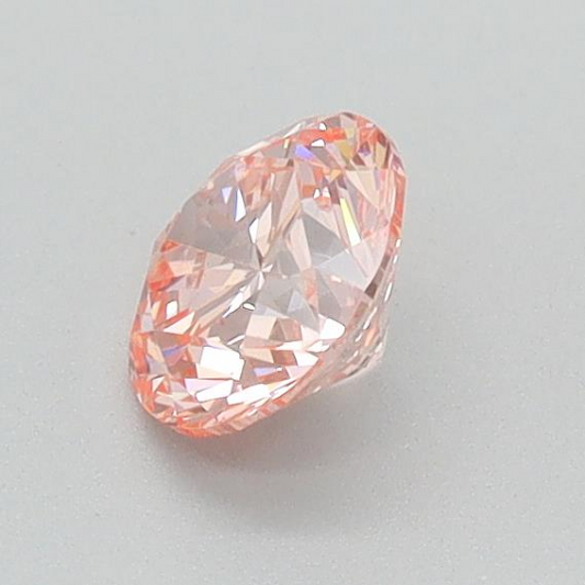 Round 0.42 Ct International Gemological Institute Certified Fancy Intense Pink Diamond – Finora Jewelry