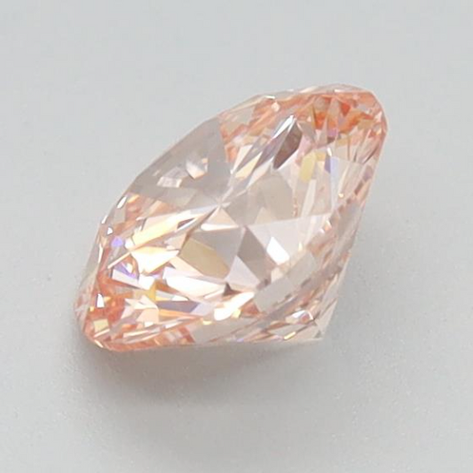 Round 0.73 Ct International Gemological Institute Certified Fancy Intense Pink Diamond – Finora Jewelry