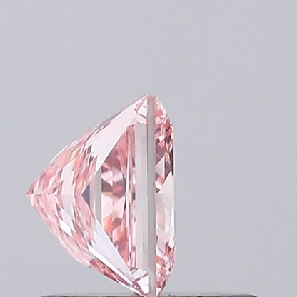 Princess Cut 0.90 Ct IGI Certified Fancy Vivid Pink Diamond – Finora Jewelry