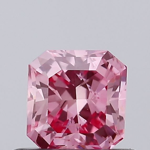 Radiant Cut 0.53 Ct IGI Certified Fancy Vivid Pink Diamond – Finora Jewelry