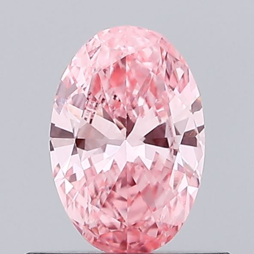Oval Cut 0.45 Ct IGI Certified Fancy Vivid Pink Diamond – Finora Jewelry