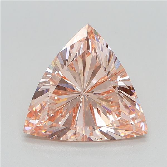 trillion 2.11 ct international gemological institute certified fancy intense pink diamond – finora jewelry