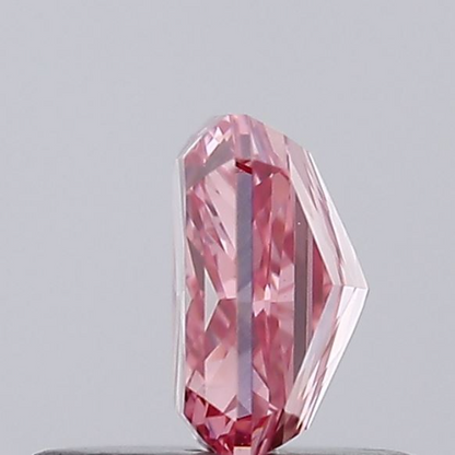 Radiant Cut 0.58 Ct IGI Certified Fancy Vivid Pink Diamond – Finora Jewelry