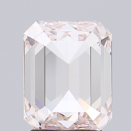 Emerald Cut 2.70 Ct IGI Certified Fancy Light Pink Diamond – Finora Jewelry