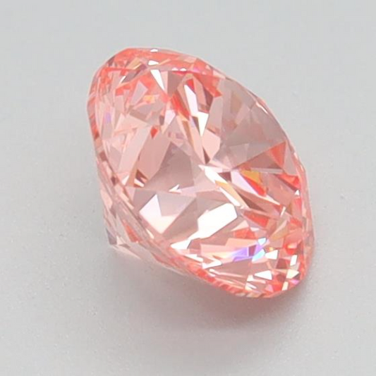Round 0.78 Ct IGI Certified Fancy Vivid Pink Diamond – Finora Jewelry