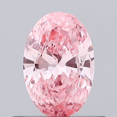 Oval Cut 0.45 Ct IGI Certified Fancy Vivid Pink Diamond – Finora Jewelry