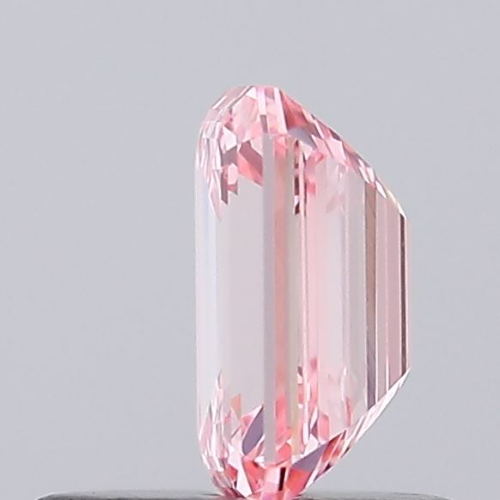 Emerald Cut 0.58 Ct IGI Certified Fancy Vivid Pink Diamond – Finora Jewelry