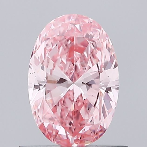 Oval Cut 0.70 Ct IGI Certified Fancy Vivid Pink Diamond – Finora Jewelry