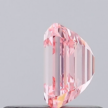 Emerald Cut 0.53 Ct IGI Certified Fancy Intense Pink Diamond – Finora Jewelry