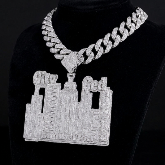 Custom "City Name" Skyline Pendant – Finora Jewelry Exclusive