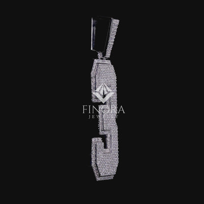 Finora Jewelry: Custom Iced-Out With Custom Number Pendant – Precision-Cut and Diamond-Encrusted